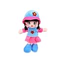 MABLE Addie Girl Rag Doll for Kids 35cm, Huggable &amp; Adorable Plush for Toddlers | Baby Doll with Hat &amp; Skirt for Girls | Soft and Cuddly Stuffed Toy for Babies | Made in India (Blue)