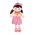 MABLE Soft Doll for Girls | Cute Plush Baby Doll Toy with Colourful Hairband | Huggable Stuffed Doll Gift for Kids, Girls, Toddlers &amp; Babies Age 3 to 5 Years (60CM Rani)