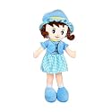 MABLE Winky Doll Soft Plush Toy for Girls | Super Cuddly Stuffed Doll for Kids &amp; Toddlers | Cute Baby Doll Toy for Playtime &amp; Bedtime (Blue, 80CM)