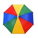 Mabron Rainbow Stripe Auto Open and Close Umbrella