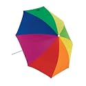 Mabron Rainbow Stripe Auto Open and Close Umbrella