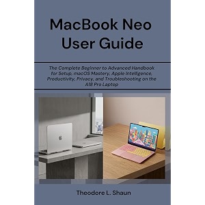 macbook neo user guide the complete beginner to advanced handbook for setup macos mastery apple intelligence productivity privacy and troubleshooting on the a18 pro laptop