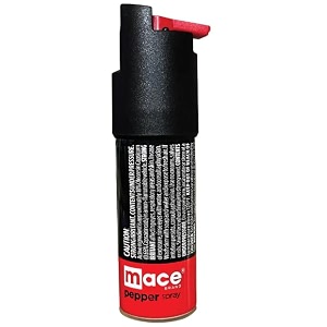 mace pepper spray twist lock self defense spray  shoots up to 10ft  protection amp safety pepper spray for men amp women black