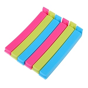 machak plastic food bag pouch sealing clips 18 pcs multi color