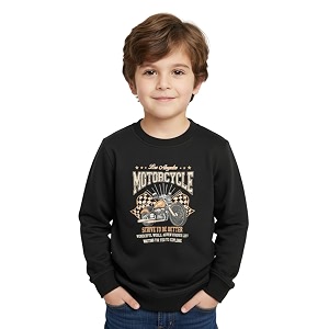 Mack Jonney Boys Printed Fleece Sweatshirt -