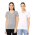 Mack Jonney Cotton Blend V Neck Half