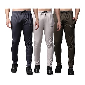 Mack Jonney Dryfit Solid Lycra Trackpants for
