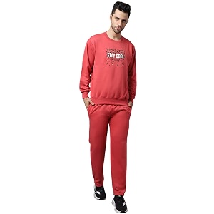 Mack Jonney Fleece Printed Tracksuit Co-ord Set