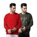Mack Jonney Fleece Round Neck Printed Sweatshirt