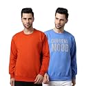 Mack Jonney Fleece Round Neck Printed Sweatshirt