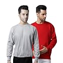 Mack Jonney Fleece Round Neck Solid Sweatshirt