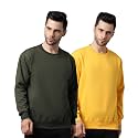 Mack Jonney Fleece Round Neck Solid Sweatshirt