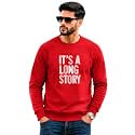 Mack Jonney Men39s Printed Fleece SweatshirtFull Sleeve