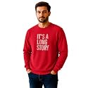 Mack Jonney Men39s Printed Fleece SweatshirtFull Sleeve