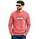 Mack Jonney Men39s Printed Fleece SweatshirtFull Sleeve