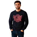 Mack Jonney Men39s Printed Fleece SweatshirtFull Sleeve
