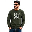 Mack Jonney Men39s Printed Fleece SweatshirtFull Sleeve