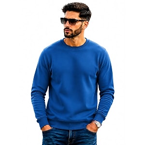 Mack Jonney Mens Solid Winter SweatshirtSoft Fleece