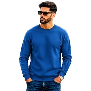 Mack Jonney Mens Solid Winter SweatshirtSoft Fleece