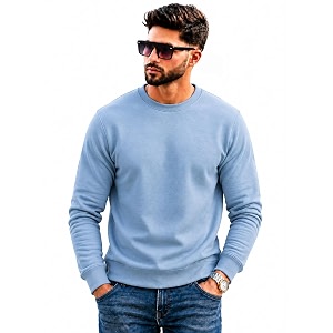 Mack Jonney Mens Solid Winter SweatshirtSoft Fleece