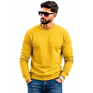 Mack Jonney Mens Solid Winter SweatshirtSoft Fleece