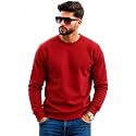 Mack Jonney Men39s Solid Winter SweatshirtSoft Fleece