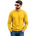Mack Jonney Men39s Solid Winter SweatshirtSoft Fleece