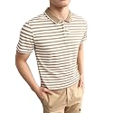 Mack Jonney Men39s Striped Cotton Rich Collar
