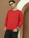 MACK JONNEY Men Full Sleeve Solid Sweatshirt