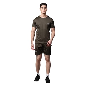 Mack Jonney Men Polyester Dryfit Lycra Solid
