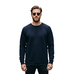 Mack Jonney Men Regular Fit Fleece BlackRound