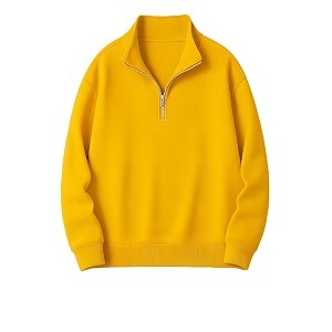 Mack Jonney Mens Fleece Half-Zip High Neck
