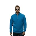 Mack Jonney Mens Fleece Half-Zip High Neck