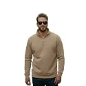 Mack Jonney Mens Fleece Half-Zip High Neck