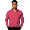 Mack Jonney Mens Fleece Half-Zip High Neck