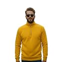 Mack Jonney Mens Fleece Half-Zip High Neck