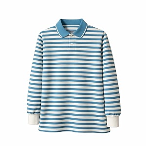 Mack Jonney Mens Premium Black Striped Polo