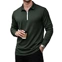 Mack Jonney Mens Premium Ribbed Half-Zip Polo
