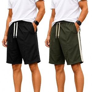 Mack Jonney Mens Shorts Pack of 2