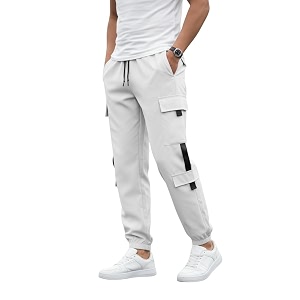 Mack Jonney Mens Solid Joggers Solid