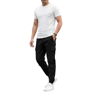 Mack Jonney Mens Solid Joggers Solid