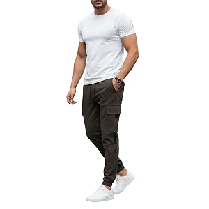 Mack Jonney Mens Solid Joggers Solid