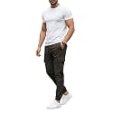 Mack Jonney Mens Solid Joggers Solid