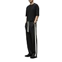 Mack Jonney Mens Striped Track Pants 
