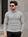 Mack Jonney Men Self Design High Neck