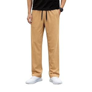 Mack Jonney Men Waffle Knit Cotton Track