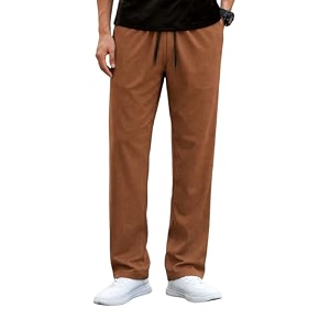 Mack Jonney Men Waffle Knit Cotton Track
