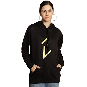Mack Jonney Printed Hooded Cotton Fleece Sweatshirt