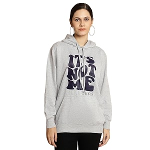 Mack Jonney Printed Hooded Cotton Fleece Sweatshirt