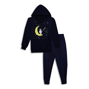 Mack Jonney Printed Hooded Cotton Fleece Tracksuit